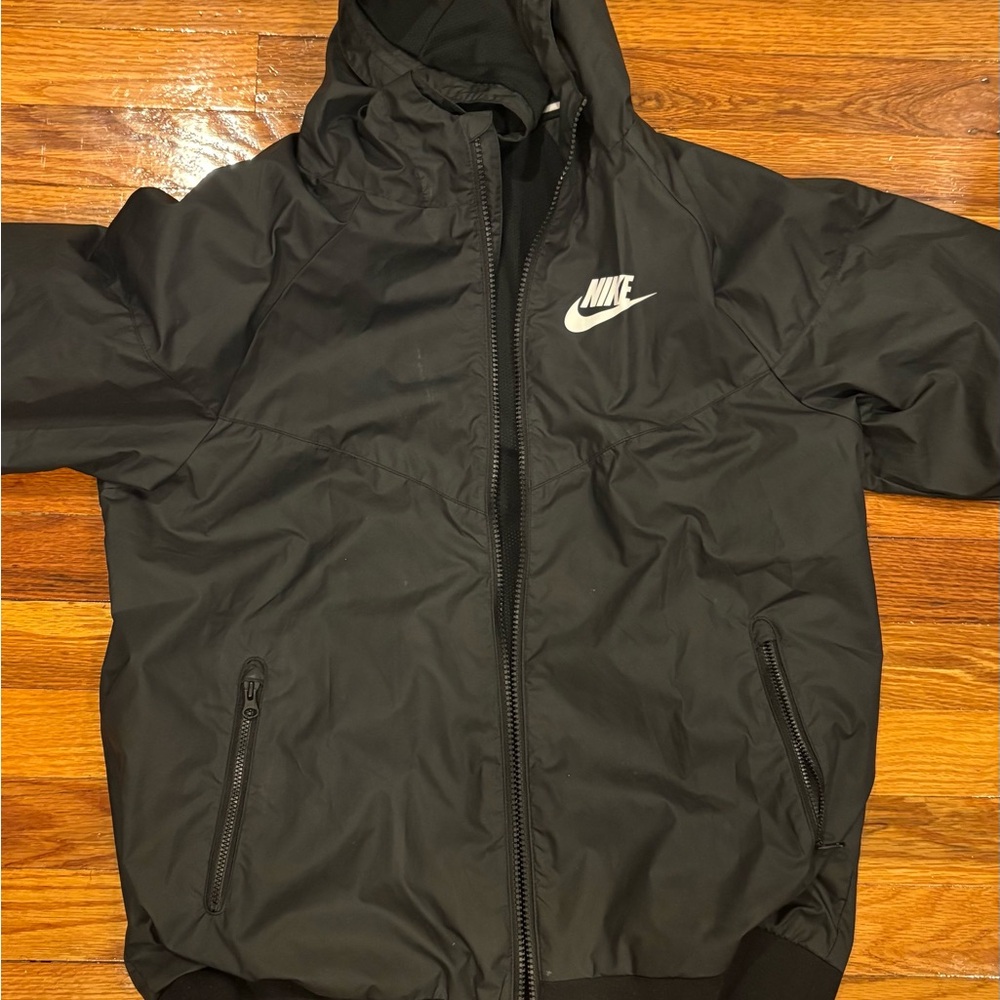 Nike Boys Black Windbreaker Jacket